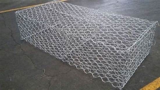 100x120mm Gabion Wire Mesh For Slope Protection / Pvc Coated Filled Gabion Baskets